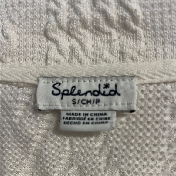 Splendid Cream Relaxed Ribbed Set - Picture 2 of 4